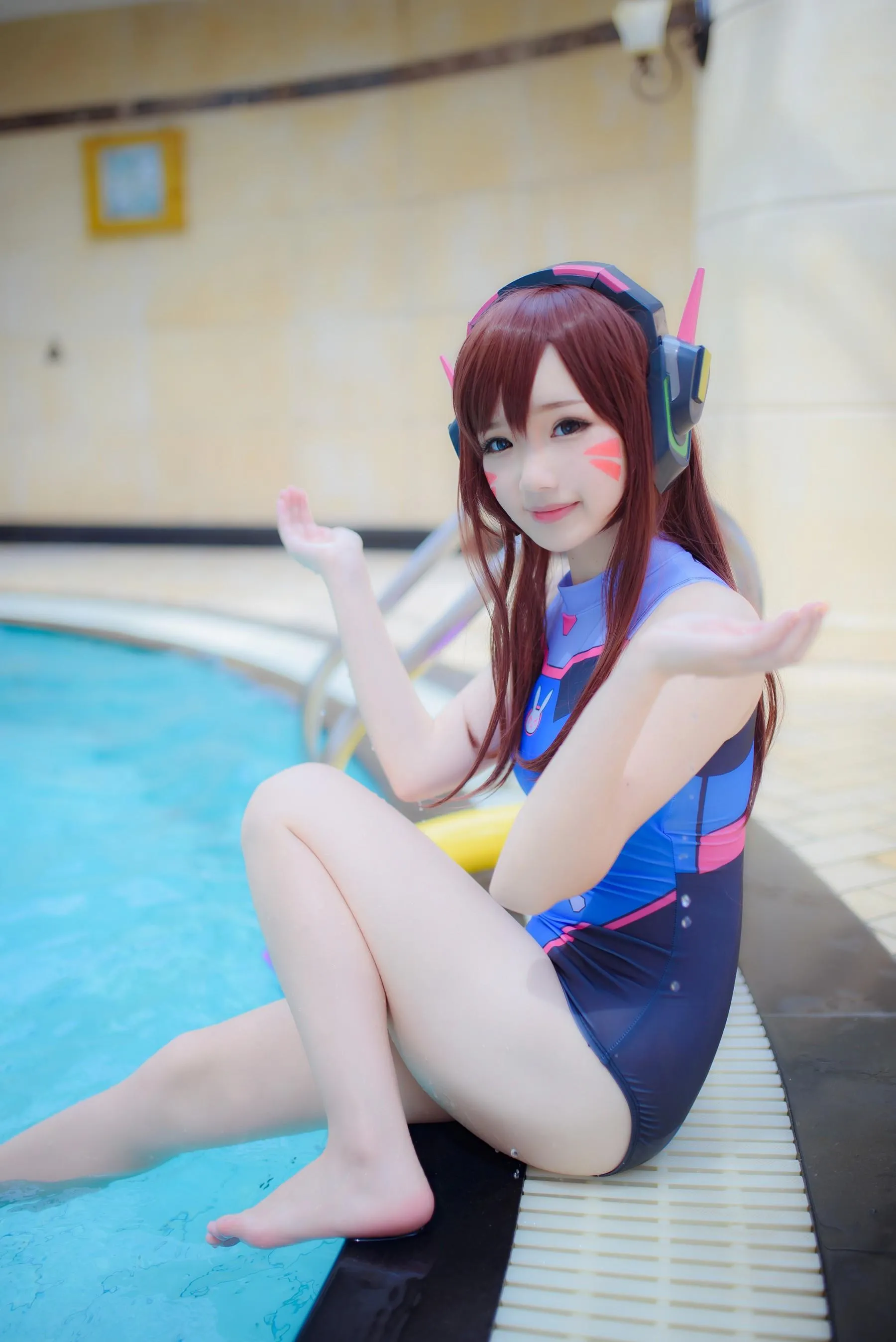雪晴Astra – NO.02 Overwatch-D.Va水着写真 [31P]插图